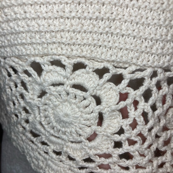 Sincerely Jules Cream Crochet Tank Top - Picture 3 of 4